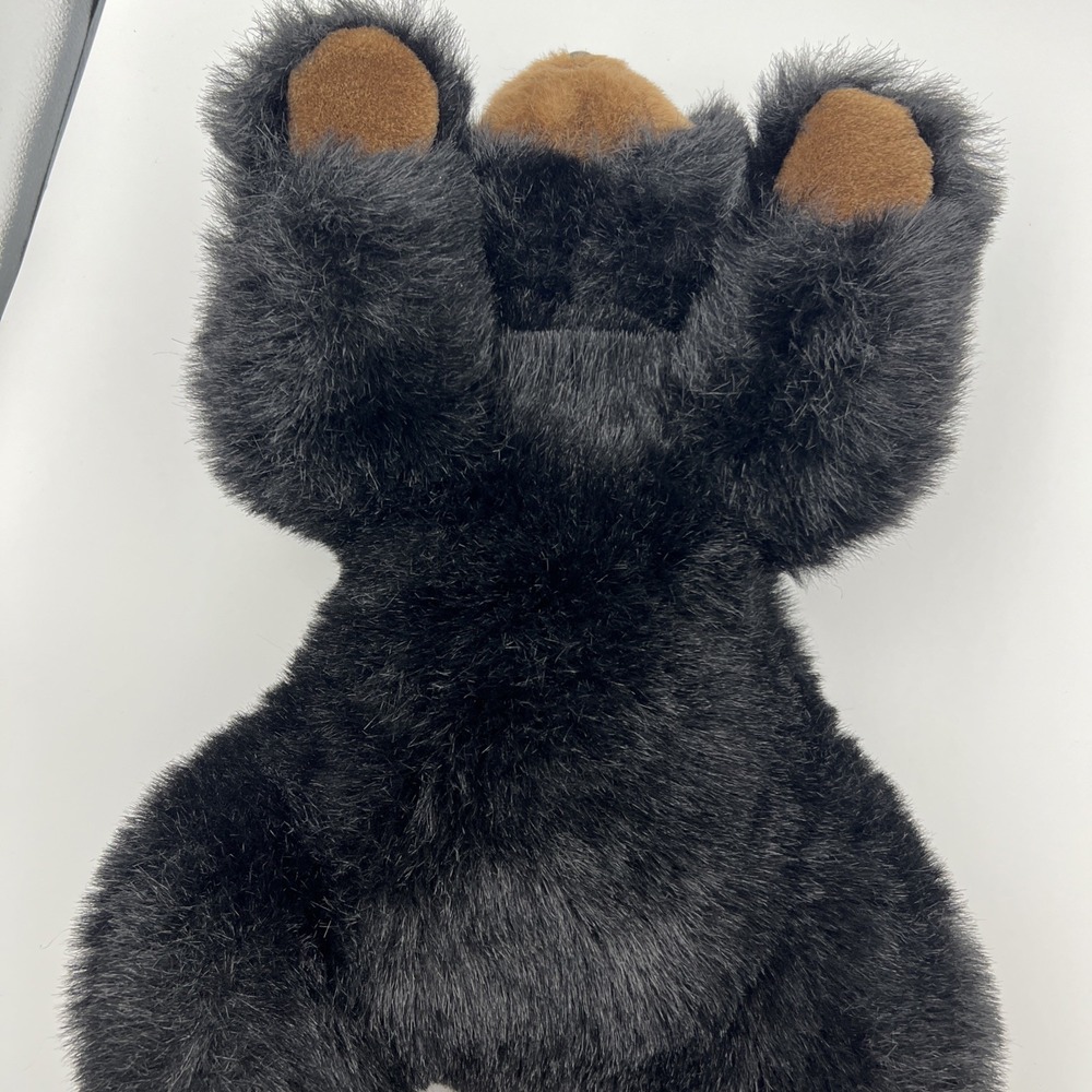 Ty 1996 Beanie Buddies Baby Paws Black Bear Stuffed Animal 18" - Picture 12 of 14